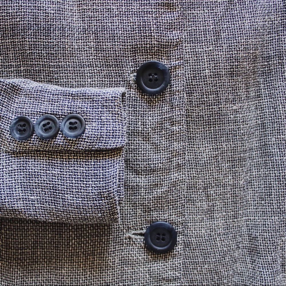 Gray Blazer Jacket - image 4